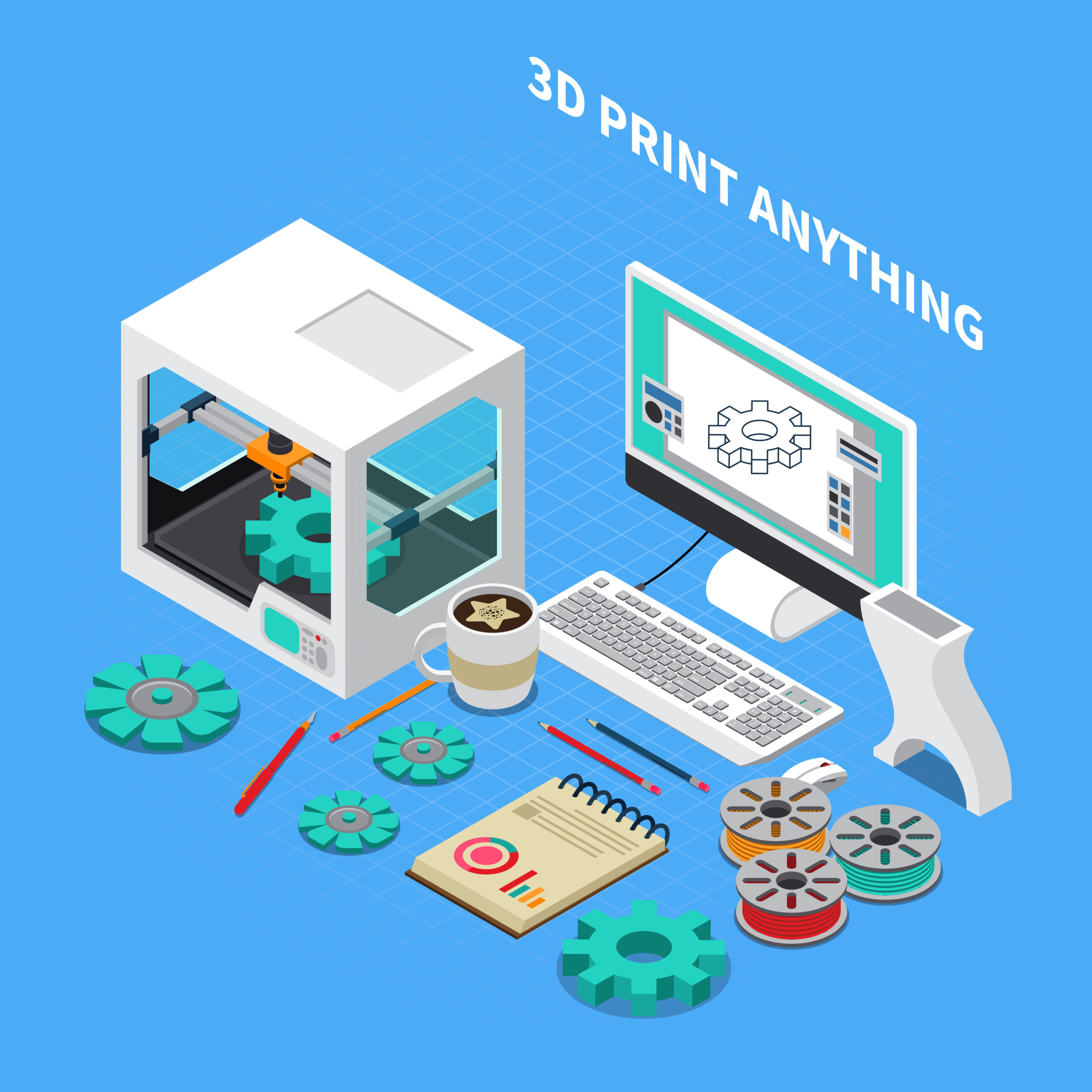 3-D Printed Projects - IOT Services