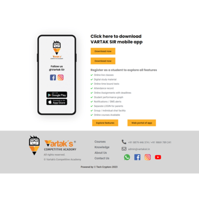 vartak_sir_website_and_app_designed_and_developed_by_tech_cryptors_private_limited